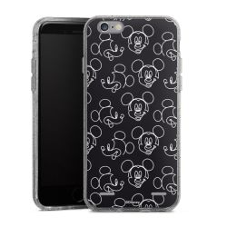 Carry Case Hülle Transparent/glitter ohne Band