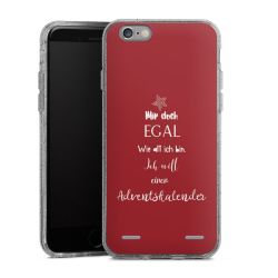 Carry Case Hülle Transparent/glitter ohne Band