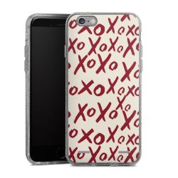 Carry Case Hülle Transparent/glitter ohne Band