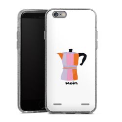 Carry Case Hülle Transparent/glitter ohne Band