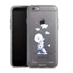 Carry Case Hülle Transparent/glitter ohne Band