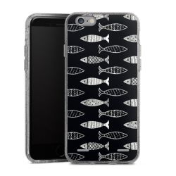 Carry Case Hülle Transparent/glitter ohne Band