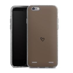 Carry Case Hülle Transparent/glitter ohne Band