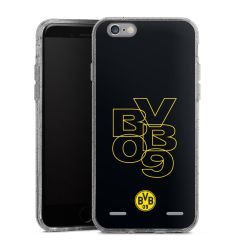 Carry Case Hülle Transparent/glitter ohne Band