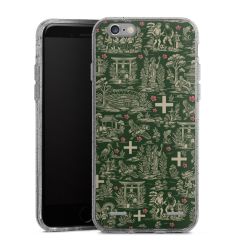 Carry Case Hülle Transparent/glitter ohne Band