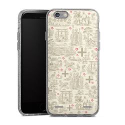 Carry Case Hülle Transparent/glitter ohne Band