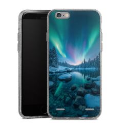 Carry Case Hülle Transparent/glitter ohne Band