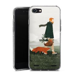 Carry Case Hülle Transparent/glitter ohne Band