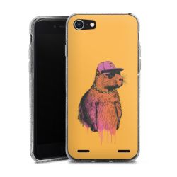 Carry Case Hülle Transparent/glitter ohne Band