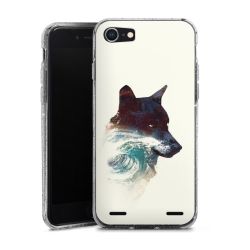 Carry Case Hülle Transparent/glitter ohne Band