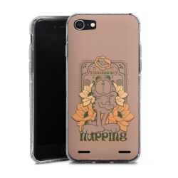 Carry Case Hülle Transparent/glitter ohne Band