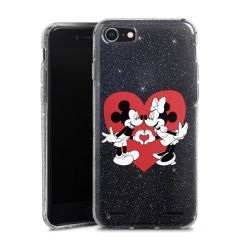 Carry Case Hülle Transparent/glitter ohne Band