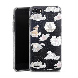 Carry Case Hülle Transparent/glitter ohne Band