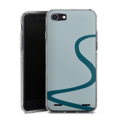 Carry Case Hülle Transparent/glitter ohne Band