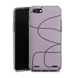 Carry Case Hülle Transparent/glitter ohne Band