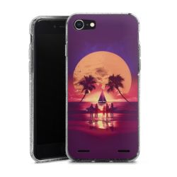 Carry Case Hülle Transparent/glitter ohne Band