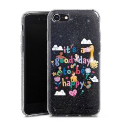 Carry Case Hülle Transparent/glitter ohne Band