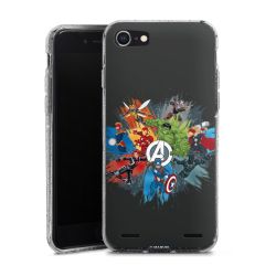 Carry Case Hülle Transparent/glitter ohne Band