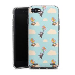 Carry Case Hülle Transparent/glitter ohne Band