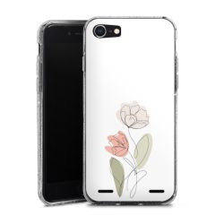 Carry Case Hülle Transparent/glitter ohne Band