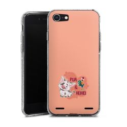 Carry Case Hülle Transparent/glitter ohne Band