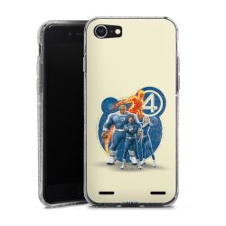 Carry Case Hülle Transparent/glitter ohne Band