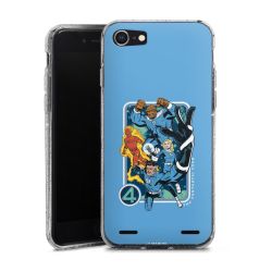 Carry Case Hülle Transparent/glitter ohne Band