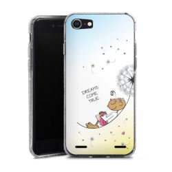 Carry Case Hülle Transparent/glitter ohne Band