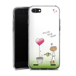 Carry Case Hülle Transparent/glitter ohne Band