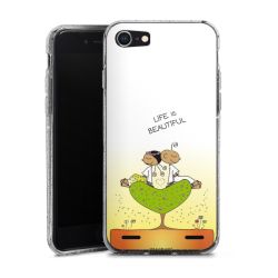 Carry Case Hülle Transparent/glitter ohne Band