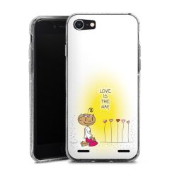 Carry Case Hülle Transparent/glitter ohne Band