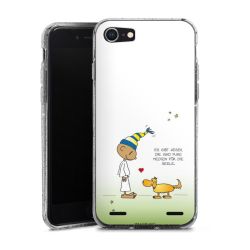 Carry Case Hülle Transparent/glitter ohne Band