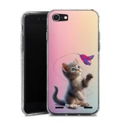 Carry Case Hülle Transparent/glitter ohne Band