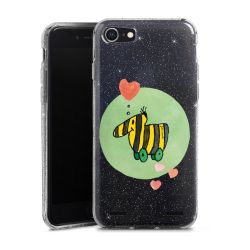 Carry Case Hülle Transparent/glitter ohne Band