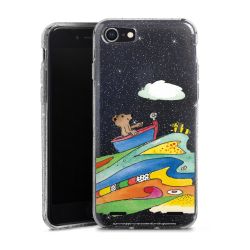 Carry Case Hülle Transparent/glitter ohne Band