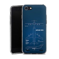 Carry Case Hülle Transparent/glitter ohne Band