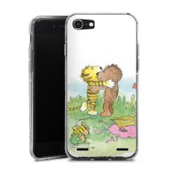 Carry Case Hülle Transparent/glitter ohne Band