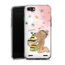 Carry Case Hülle Transparent/glitter ohne Band