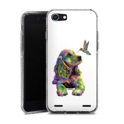 Carry Case Hülle Transparent/glitter ohne Band