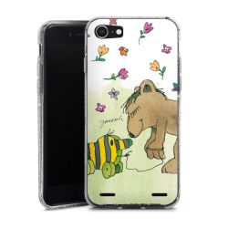 Carry Case Hülle Transparent/glitter ohne Band