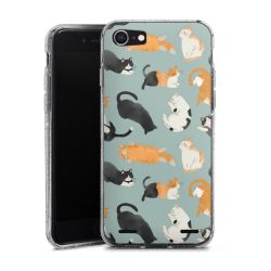 Carry Case Hülle Transparent/glitter ohne Band