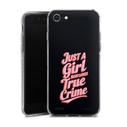 Carry Case Hülle Transparent/glitter ohne Band