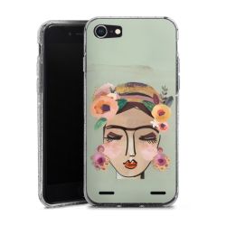 Carry Case Hülle Transparent/glitter ohne Band