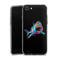 Carry Case Hülle Transparent/glitter ohne Band