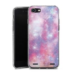 Carry Case Hülle Transparent/glitter ohne Band