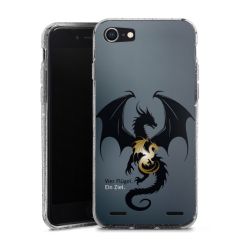 Carry Case Hülle Transparent/glitter ohne Band