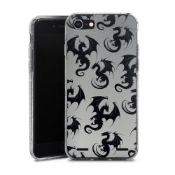 Carry Case Hülle Transparent/glitter ohne Band