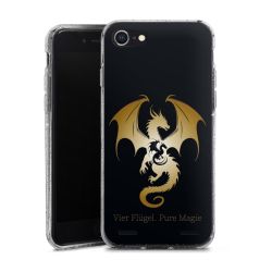 Carry Case Hülle Transparent/glitter ohne Band