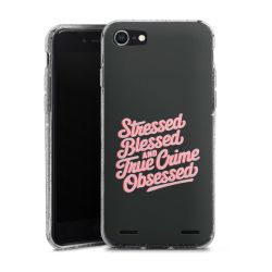 Carry Case Hülle Transparent/glitter ohne Band