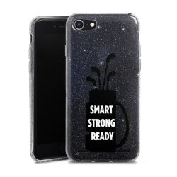 Carry Case Hülle Transparent/glitter ohne Band